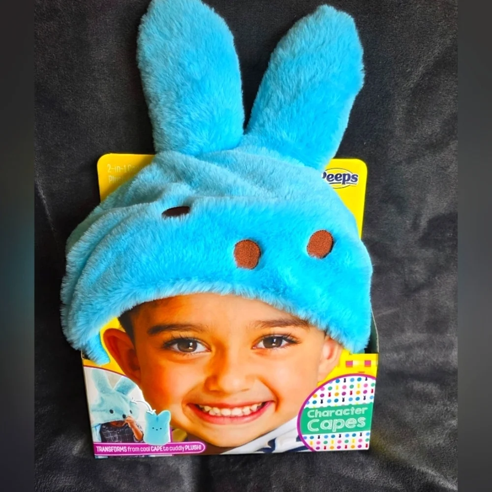 NWT Easter Peeps Wearable Hooded Blanket Fuzzy Super Soft Warm Cozy Plush